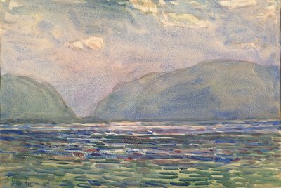 Middag over Newburgh af Childe Hassam