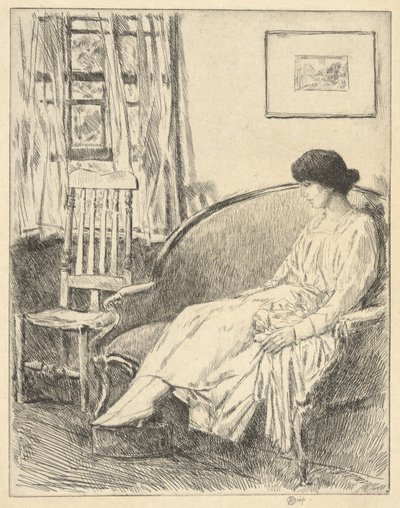 Åbent vindue af Childe Hassam