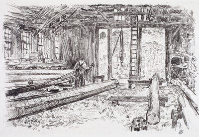 Spar-butik, Gloucester af Childe Hassam
