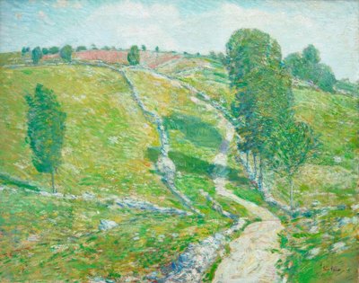Vej i Land of Nod af Childe Hassam