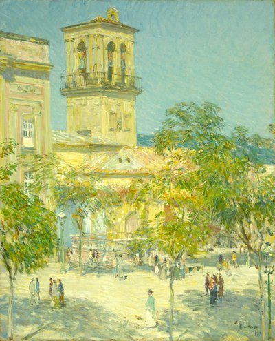 Den Store Kaptajns gade, Córdoba af Childe Hassam