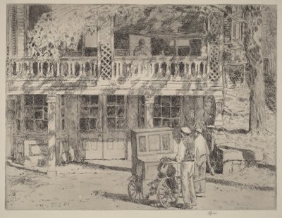 Hos Toby, Cos Cob af Childe Hassam