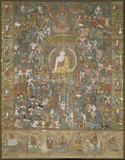 Shakyamuni Buddha, begyndelsen af ​​det 10. århundrede. af Chinese Master.