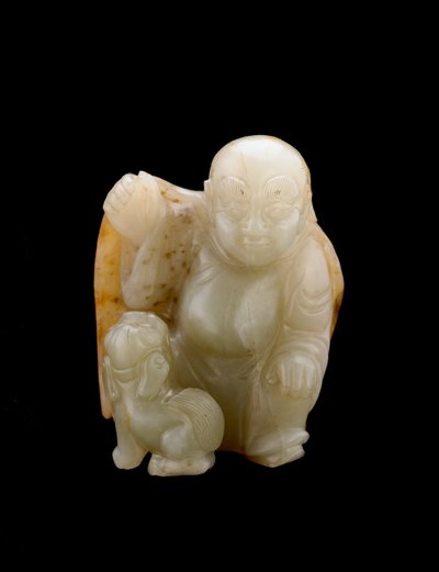 buddhistisk munk af Chinese School