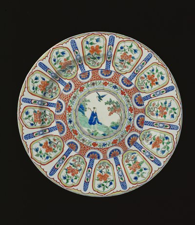 Oplader, der forestiller den udødelige Tang-digter Li Bai, Kangxi-perioden, ca. 1690 (porcelæn) af Chinese School