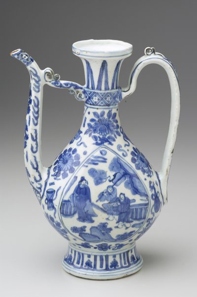 Ewer, Chia-Ching-perioden, Ming-dynastiet (porcelæn) af Chinese School