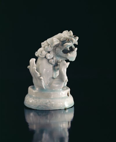 Røgelseholder, Yuan-dynastiet (1271-1368), begyndelsen af det 14. århundrede (porcelæn) (se også 394844) af Chinese School