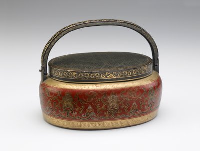 Lakeret håndvarmer, slutningen af 1700-1800-tallet af Chinese School