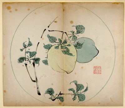 Ti Bamboo Studio Prints, 1643 (træblok) af Chinese School