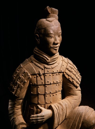 Terracotta-hærkriger, kejser Qin Shi Huangs mausoleum, 3. århundrede f.Kr. (foto) af Chinese School