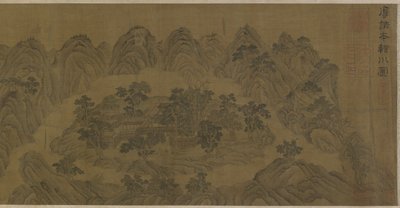 Wangchuan Villa, Ming eller Qing dynastiet af Chinese School