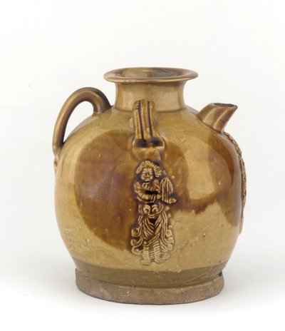 Wajiaping ware ewer, 9. århundrede af Chinese School