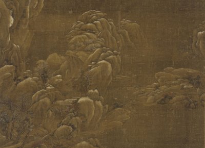 Vinterlandskab, Ming- eller Qing-dynastiet, 15.-18. århundrede af Chinese School