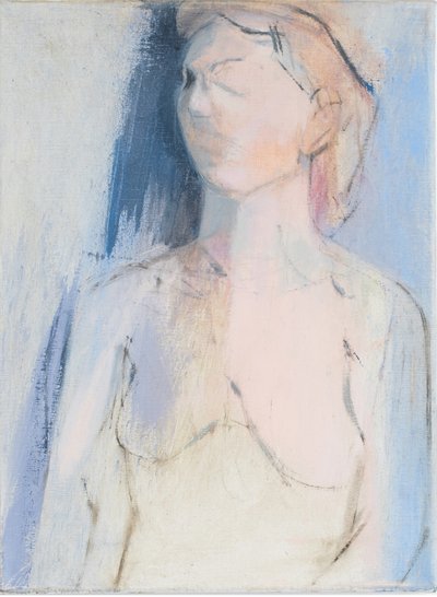 Eva, abstrakt livsmaleri, 2015 af Ching Fun Tso