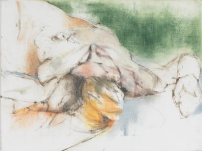 Maria, studie af livsmaleri, 2018, (olie på hørlærred) af Ching Fun Tso