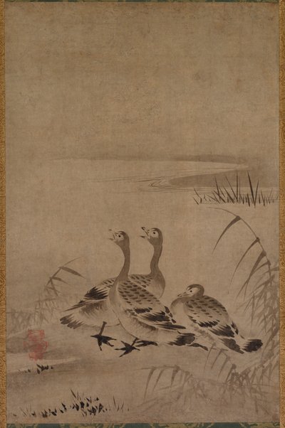 Vilde gæs af Chōkichi