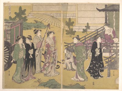 Fuji no Uraha af Chobunsai Eishi