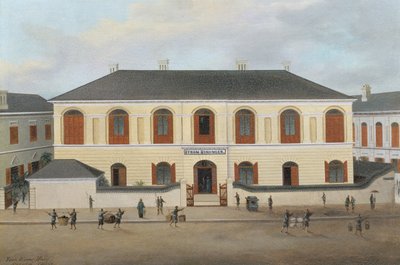 Byron Biningers hus (1826-1903), Shanghai, ca. 1870 af Chow Qua