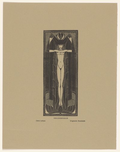 Kvindefigur (titel på objekt) af Chris Lebeau