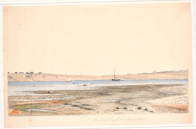 Krabbesholm Strand af Christen Dalsgaard