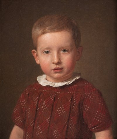 Johan Jacob Krohn, kunstnerens nevø, som barn af Christen Købke