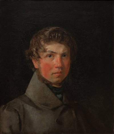 Selvportræt, ca. 1833 af Christen Schjellerup Købke