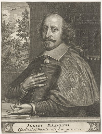 Portræt af kardinal Mazarin, 1660