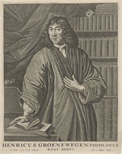 Portræt af Henricus Groenewegen af Christiaan Hagen