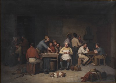 En scene i værtshuset Brokkensbod af Christian Andreas Schleisner