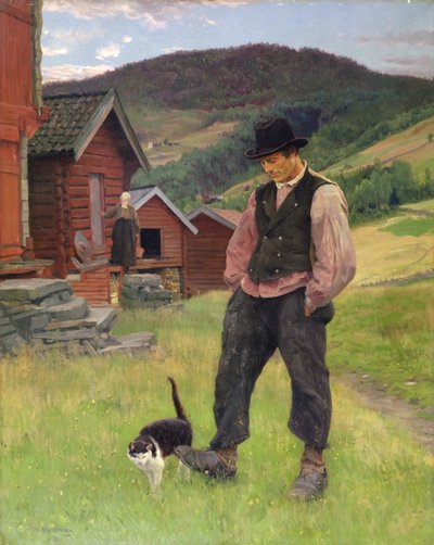 Idyll af Christian Eriksen Skredsvig