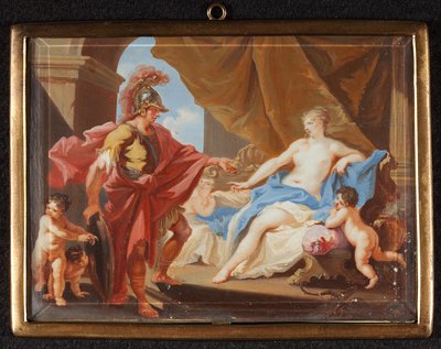 Mars und Venus af Christian Friedrich Zincke