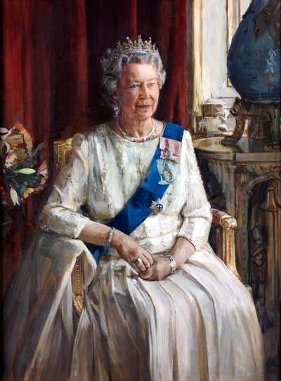 HM Dronning Elizabeth II af Christian Furr