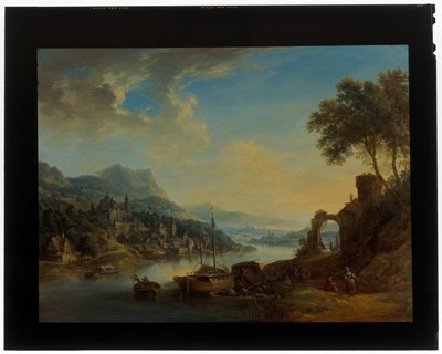 Pari Reininmaan maisemaa af Christian Georg the Elder Schuetz