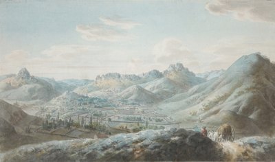 Udsigt over Taraktash-bjergkæden i Krim-bjergene, 1810