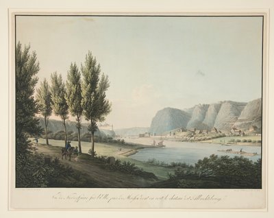 Udsigt over Niedersparr sur l af Christian Gottlob Hammer