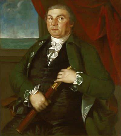 Kaptajn David Coats, ca. 1775 (olie på lærred) af Christian Gullager