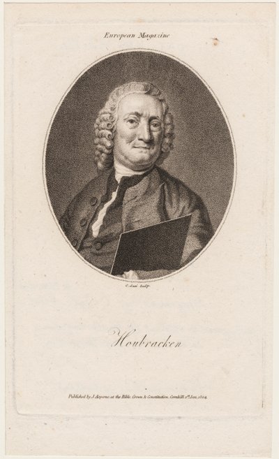 Houbraken, fra "European Magazine", 1804 af Christian Josi