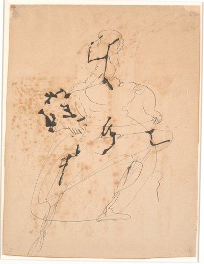 Stående kvindefigur. af Christian Kongstad Petersen
