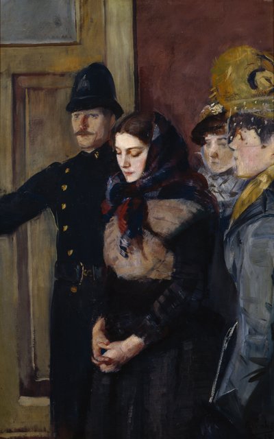 Albertine (skitse) af Christian Krohg
