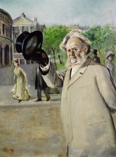 Forfatter Henrik Ibsen (olie på lærred) af Christian Krohg