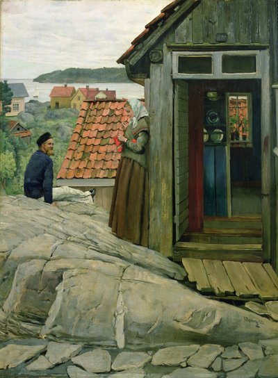 Fra kysten af Christian Krohg