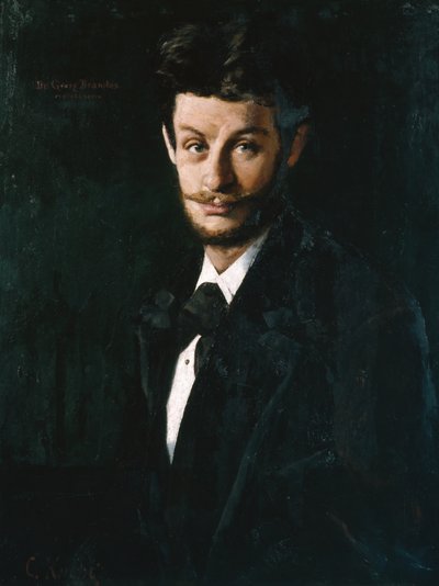 Georges Brandes af Christian Krohg