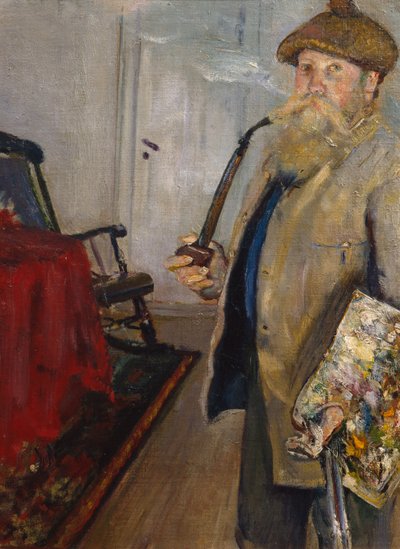 Selvportræt af Christian Krohg