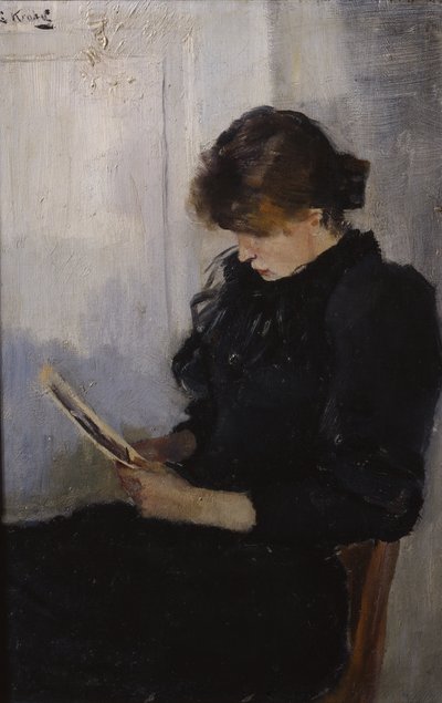 Fotografen Oda Krohg af Christian Krohg