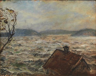 Udsigt fra Bjelkeviken af Christian Krohg