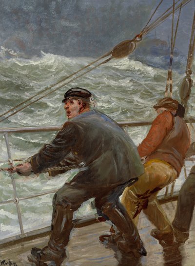 Vindvendt af Christian Krohg