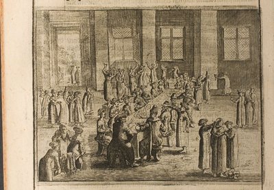 Bryllupsillustrationen fra rejser til den store hertug af Muscovy og kongen af Persien af Adam af Christian Lorenzen Rothgiesser