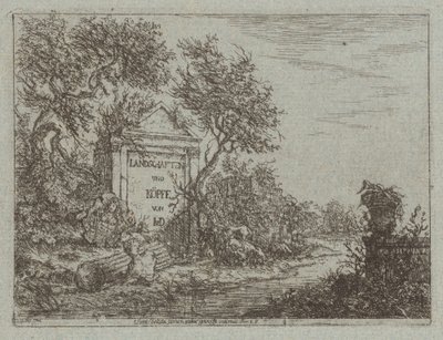 Landskaber og hoveder af Christian Ludwig von Hagedorn