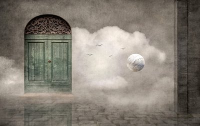 Green Door Dreamscape af Christian MARCEL