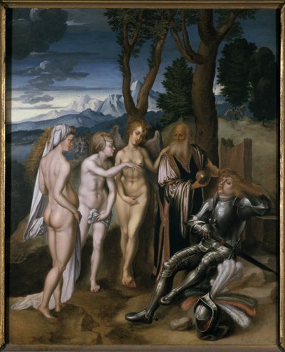 The Judgment of Paris, c.1620 af Christian Richter
